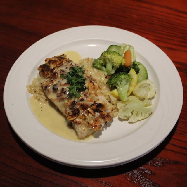 Almond Crusted Mahi Mahi